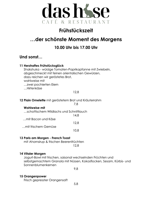 Frühstückszeit 2