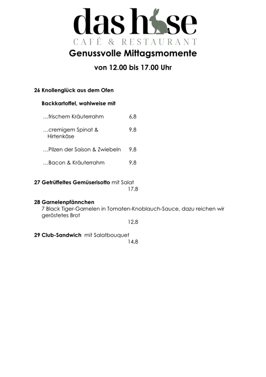 Genussvolle Mittagsmomente 2